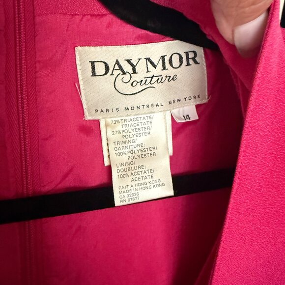 Daymor Couture Womens Pink Evening Dress With Jacket Size 14 - Picture 3 of 4